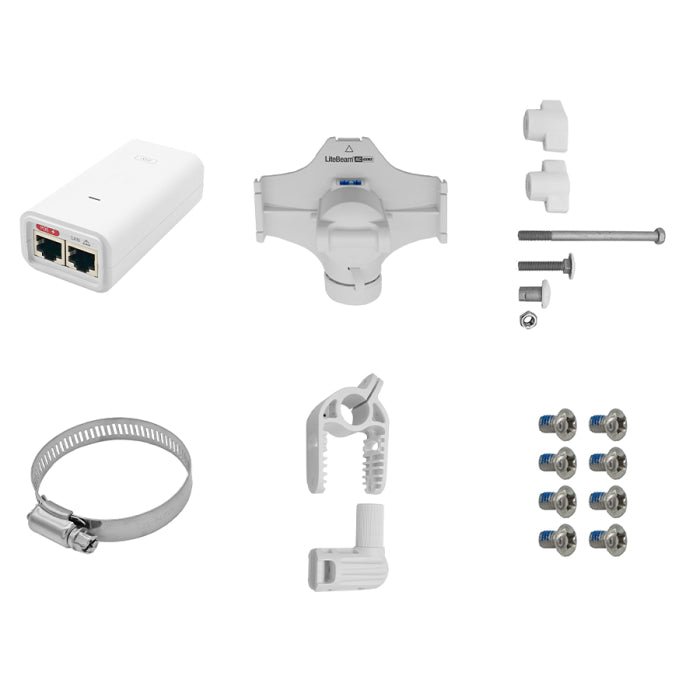 Ubiquiti UISP airMAX LiteBeam AC 5GHz 23dBi Radio - NUTECH SOLUTIONS
