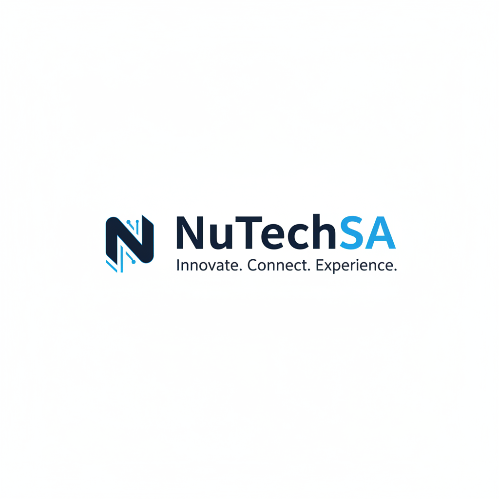 NuTechSA Logo — White Background